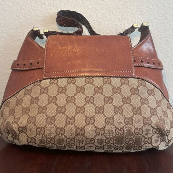 Gucci Large Horsebit Hobo Bag – Authentic Vintage Leather - Picture 12 of 13